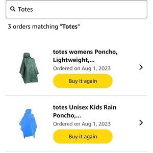 Lightweight ponchos Adult Child